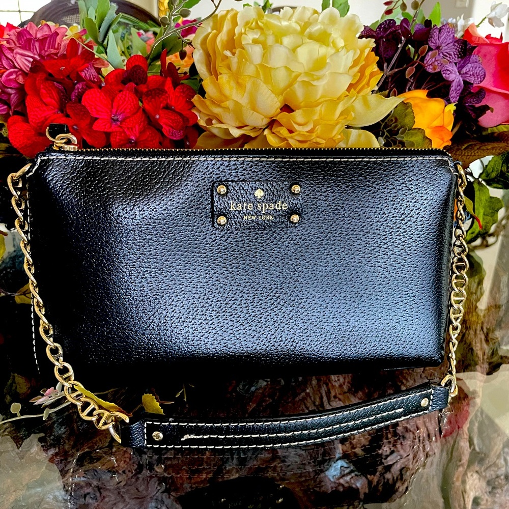 Kate Spade small black shoulder bag